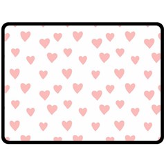 Small Cute Hearts   Fleece Blanket (large) by ConteMonfreyShop