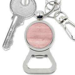 Pink Wood Bottle Opener Key Chain by ConteMonfreyShop