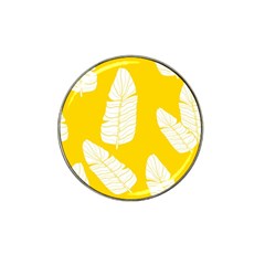 Yellow Banana Leaves Hat Clip Ball Marker (4 Pack) by ConteMonfreyShop