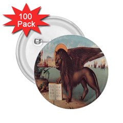 Lion Of Venice, Italy 2 25  Buttons (100 Pack)  by ConteMonfrey