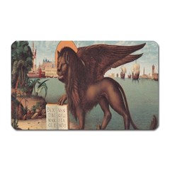 Lion Of Venice, Italy Magnet (rectangular) by ConteMonfrey