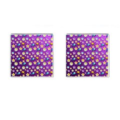 Pattern Cufflinks (square) by nateshop