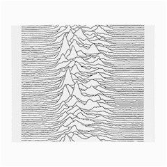 Joy Division Unknown Pleasures Small Glasses Cloth (2 Sides) by Jancukart