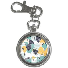 Abstract Balloon Pattern Decoration Key Chain Watches by Ravend