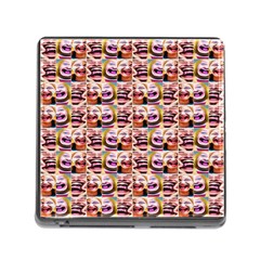 Funny Monsters Teens Collage Memory Card Reader (square 5 Slot) by dflcprintsclothing