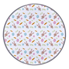 Easter Bunny Pattern Hare Wireless Charger by Ravend