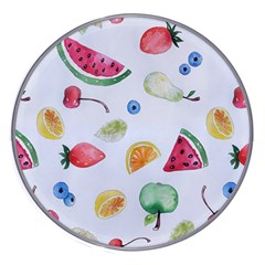 Fruit Summer Vitamin Watercolor Wireless Charger by Wegoenart