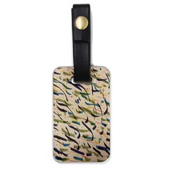 Abstract Pattern Freestyle Painting Luggage Tag (one Side) by Wegoenart