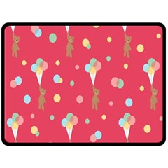 Bear 4 Fleece Blanket (large) 