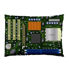 Illustration Motherboard Pc Computer Pillow Case