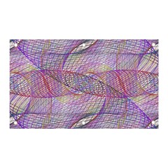 Purple Background Abstract Pattern Banner And Sign 5  X 3 