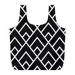 Geometry Full Print Recycle Bag (l) by nateshop