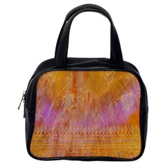 Pattern Cloth Background Classic Handbag (one Side)