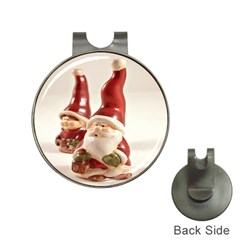 Christmas Figures4 Hat Clips With Golf Markers by artworkshop