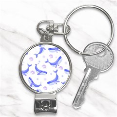 Whale Fish Sea Pattern Mammal Ocean Nail Clippers Key Chain