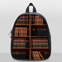 Book Bookshelf Bookcase Library School Bag (small) by Ravend