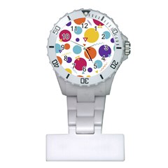 Background Polka Dot Plastic Nurses Watch by Ravend