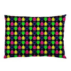 Colorful Mini Hearts Pillow Case by ConteMonfrey