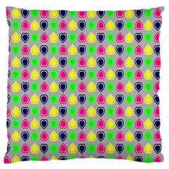 Colorful Mini Hearts Grey Standard Flano Cushion Case (two Sides) by ConteMonfrey