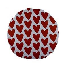 Little Hearts Standard 15  Premium Round Cushions by ConteMonfrey