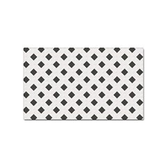 Spades Black And White Sticker Rectangular (10 Pack) by ConteMonfrey