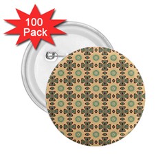 Abstracr Green Caramels 2 25  Buttons (100 Pack)  by ConteMonfrey