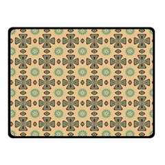 Abstracr Green Caramels Fleece Blanket (small) by ConteMonfrey