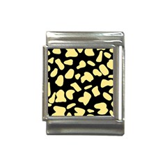 Cow Yellow Black Italian Charm (13mm) by ConteMonfrey