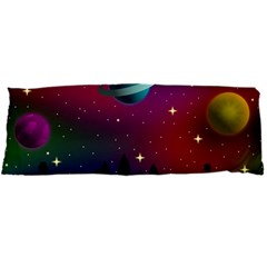 Asteroid Comet Star Space Aurora Body Pillow Case Dakimakura (two Sides) by Wegoenart