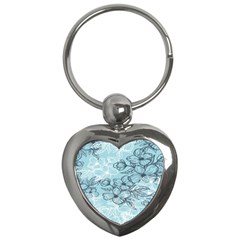 Flowers-25 Key Chain (heart) by nateshop