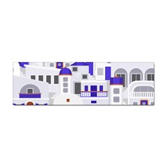 Background Santorini Greece Sticker Bumper (10 Pack)