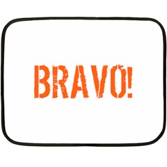 Bravo! Italian Saying Fleece Blanket (mini) by ConteMonfrey