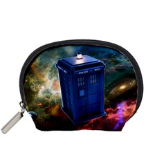 The Police Box Tardis Time Travel Device Used Doctor Who Accessory Pouch (small)