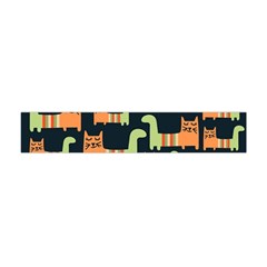 Seamless-pattern-with-cats Flano Scarf (mini)