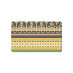 Seamless-pattern-egyptian-ornament-with-lotus-flower Magnet (name Card)