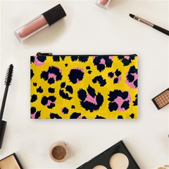 Leopard-print-seamless-pattern Cosmetic Bag (small) by Jancukart