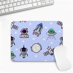 Seamless Pattern With Space Theme Small Mousepad