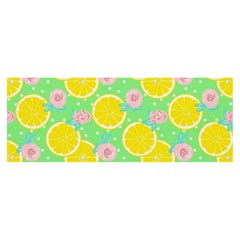 Green Lemons Banner And Sign 8  X 3  by ConteMonfrey