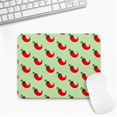 Small Mini Peppers Green Small Mousepad