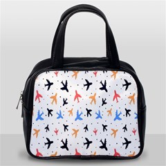 Sky Birds - Airplanes Classic Handbag (one Side)