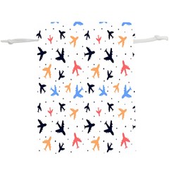 Sky Birds - Airplanes  Lightweight Drawstring Pouch (xl) by ConteMonfrey