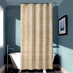 Linen Shower Curtain 36  X 72  (stall)  by ConteMonfrey