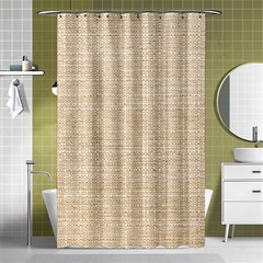 Linen Shower Curtain 48  X 72  (small)  by ConteMonfrey