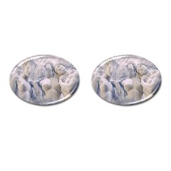 Three Graces Collage Artwork Cufflinks (oval) by dflcprintsclothing