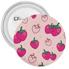 Seamless-strawberry-fruit-pattern-background 3  Buttons by Wegoenart