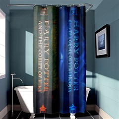 Vintage Collection Book Shower Curtain 36  X 72  (stall) 