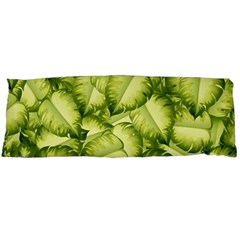 Seamless-pattern-with-green-leaves Body Pillow Case (dakimakura)