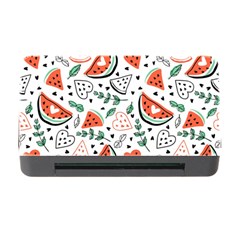 Seamless-vector-pattern-with-watermelons-mint Memory Card Reader With Cf by Wegoenart