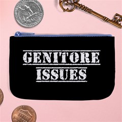 Genitore Issues  Large Coin Purse by ConteMonfrey