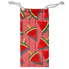 Red Watermelon Popsicle Jewelry Bag by ConteMonfrey